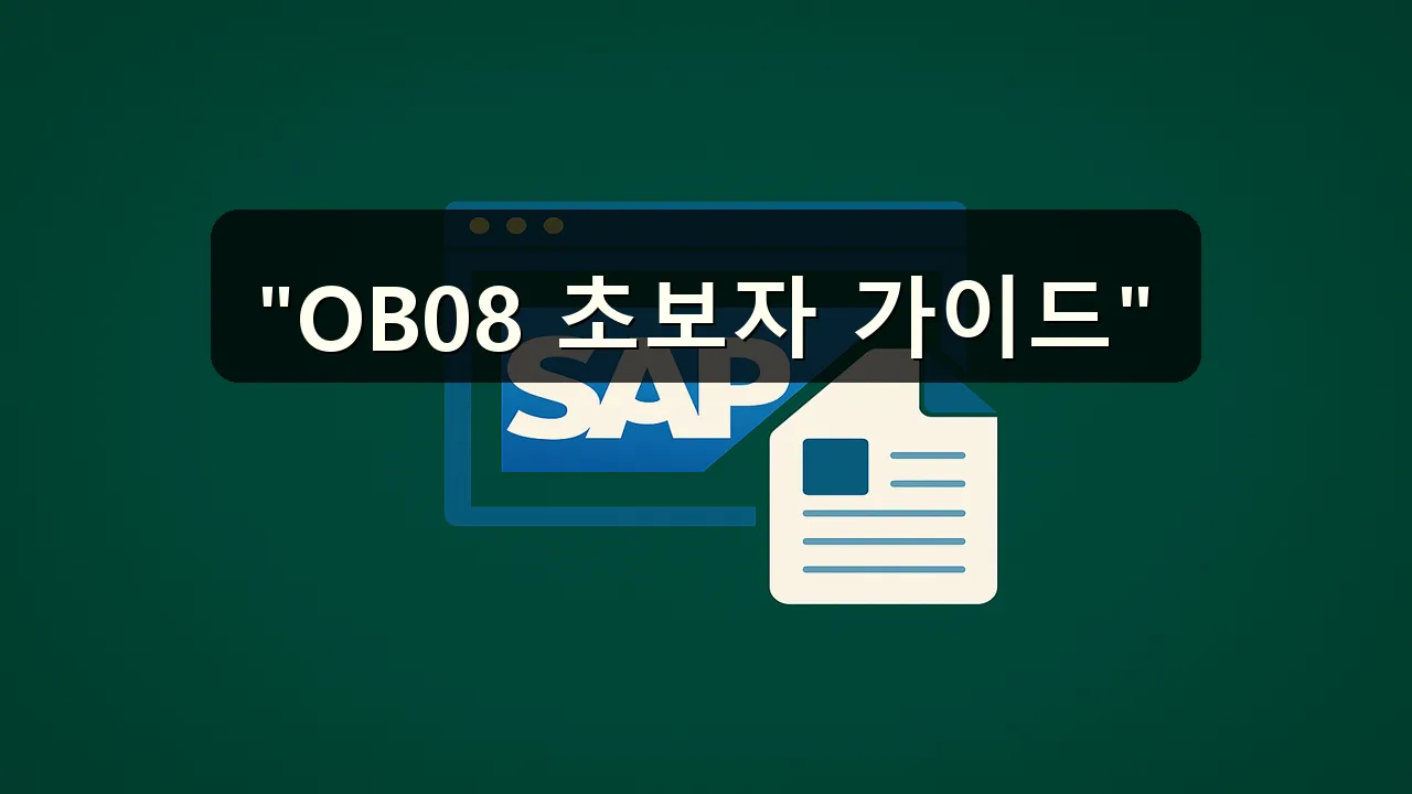 OB08 초보자를 위한 상세 사용법