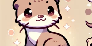 AutoCAD AI 作図 自動化で効率アップ！ AI作図自動化 可愛いカワウソのイラスト 夢占い